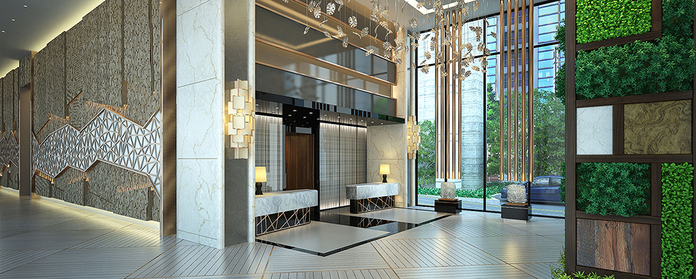 The Residences at The Westin Manila Sonata Place lobby