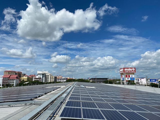 Thailand Makro Solar panels environment