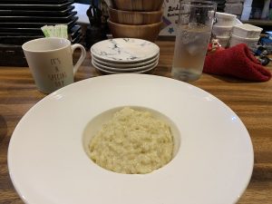 Chef Fukazawa Poco A Poco risotto