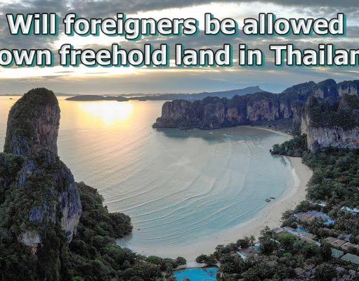 What questions must be answered about Thailand allowing freehold land ownership to foreigners