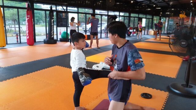 kids Thai boxing in Bangkok