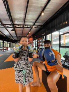 kids Thai boxing in Bangkok fitness