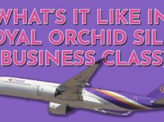 Thai Airways KL to BKK Royal Orchid Silk business class review