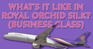 Thai Airways KL to BKK Royal Orchid Silk business class review